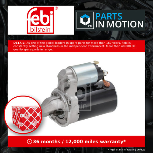 Starter motor fits - starter,