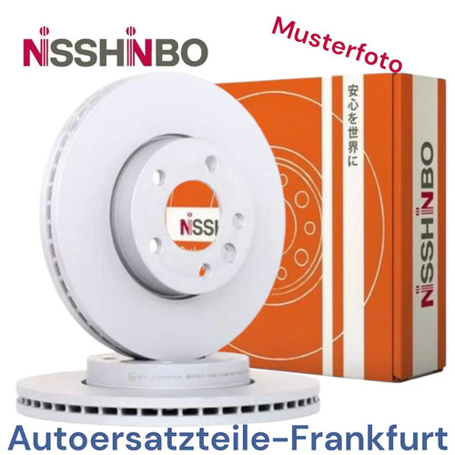 Nisshinbo front brake rotors - nisshinbo,