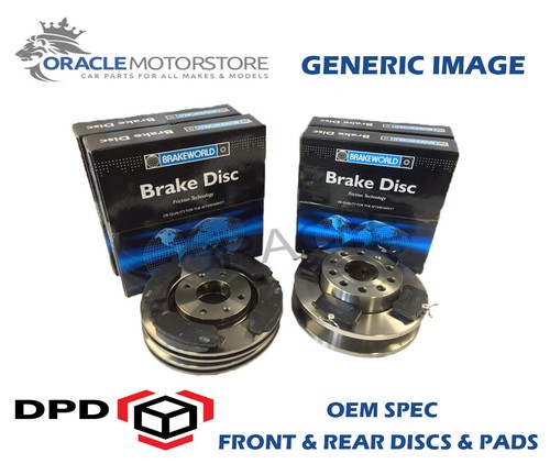 Oem spec front and rear - rear, discs