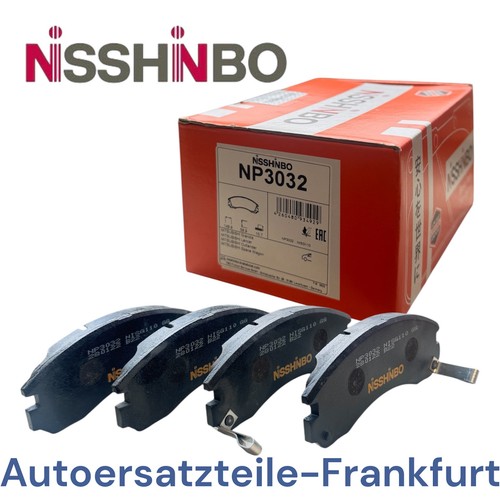 Nisshinbo front brake pads for - nisshinbo,
