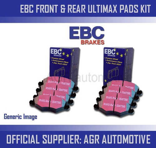 Ebc front rear pads kit - +, for
