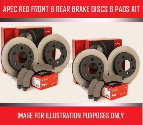 Front rear discs - +, apec